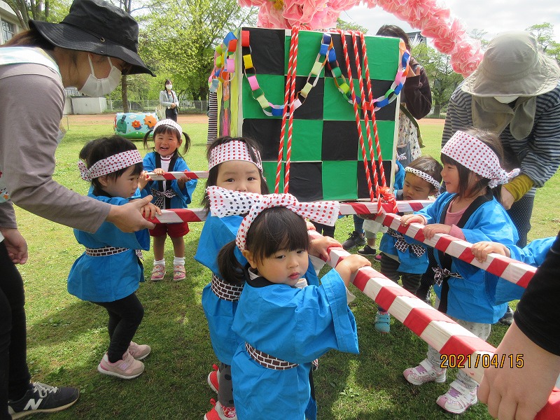 花みこし 下牧こども園