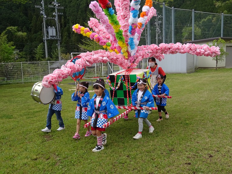 花みこし 下牧こども園